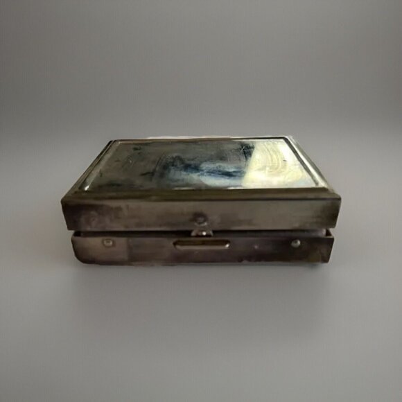 Vintage Mini Travel Razor Set Mirrored Case Contemporary Design - Picture 13 of 14